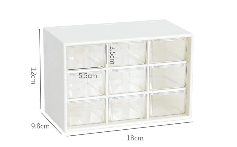 dust-proof desk drawer 9 grid