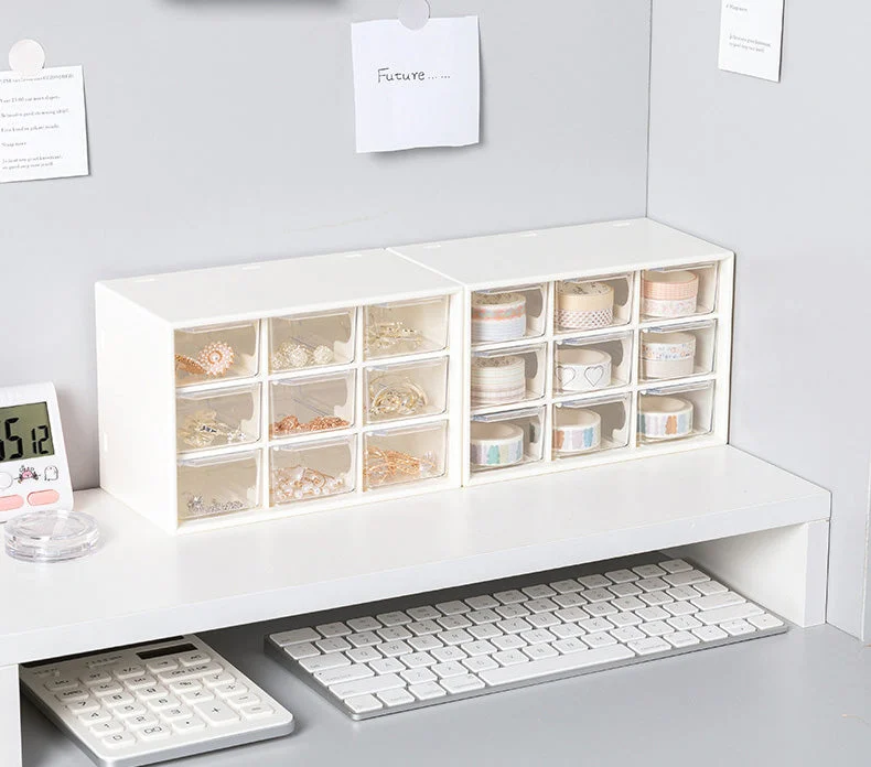 dust-proof desk drawer 9 grid