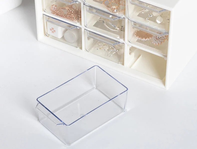 dust-proof desk drawer 9 grid