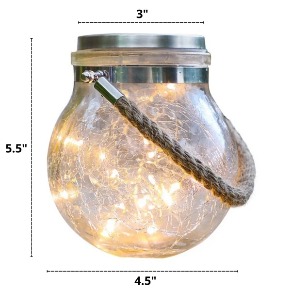 Homeko Jar Garden Hanging Lights