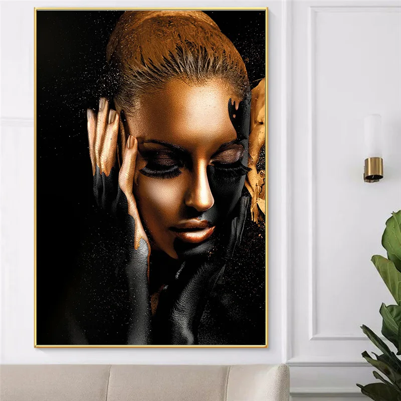 black woman poster