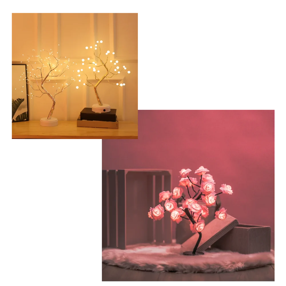 Charismatic Rose Tree Lamp - Charismatic Rose Tree Lamp -