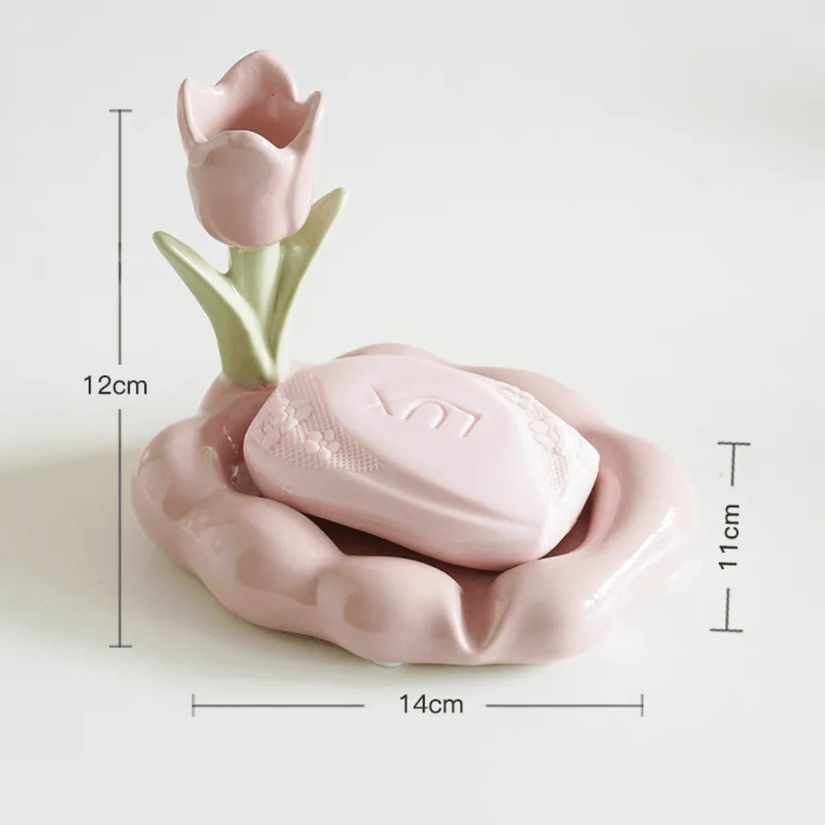 charming floral soap dish for bathroom decor