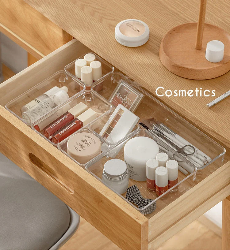 drawer organizer transparent acrylic