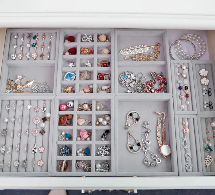 drawer jewelry organizer