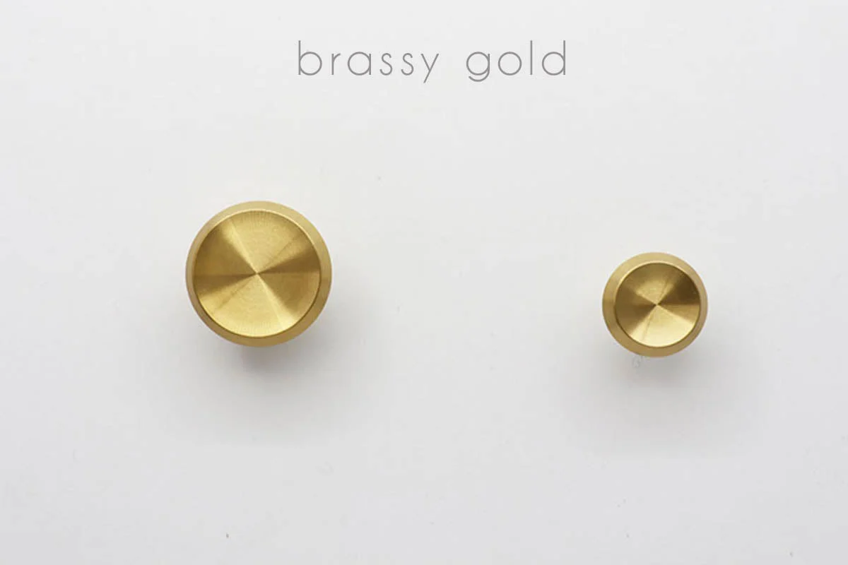 brassy gold