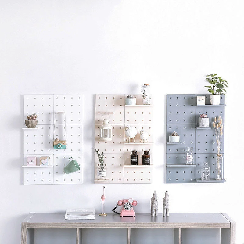 pp pegboard wall shelf storage