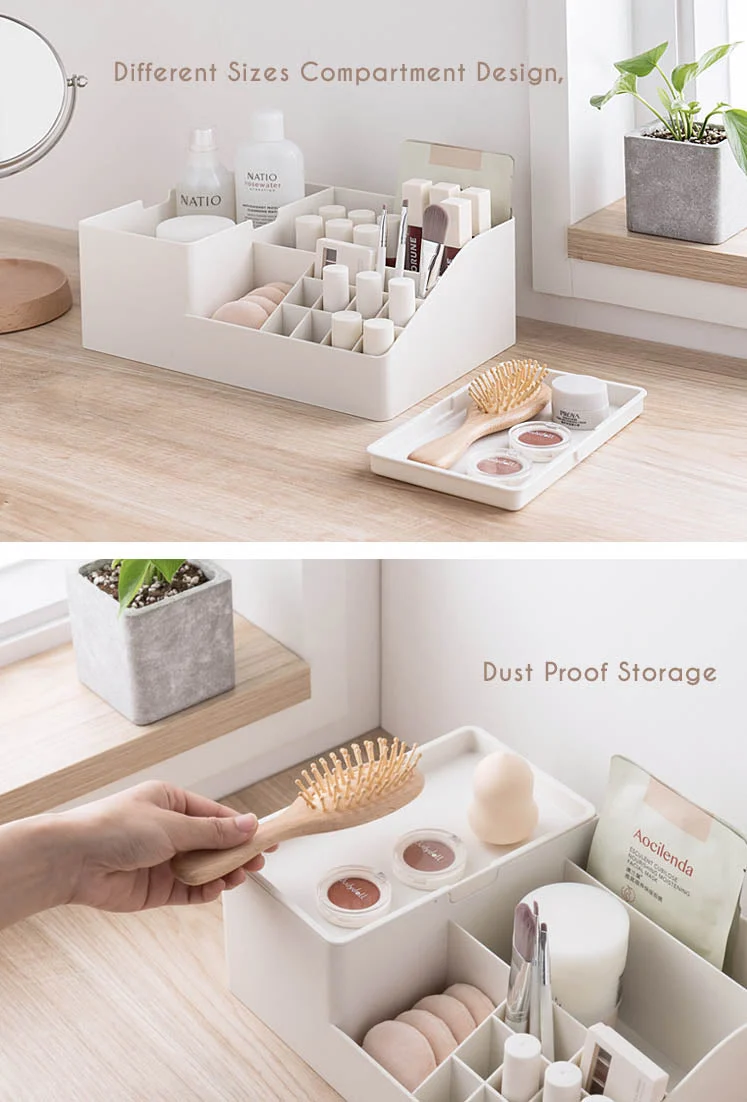 cosmetic organizer muji style