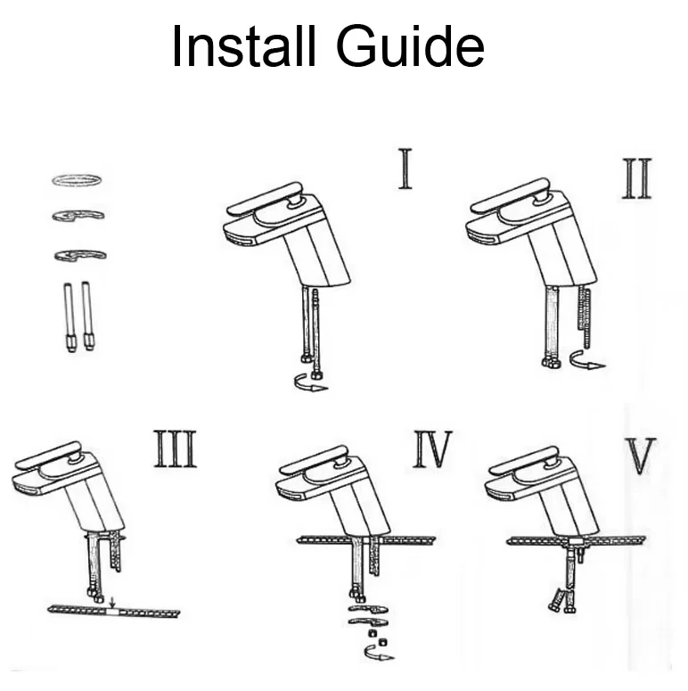 Single Handle Basin Faucet (3)