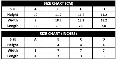 Sizechart