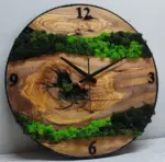 wooden wall decor and clock (4) Wooden wall decor and clock (4)