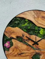 wooden wall decor and clock (6) Wooden wall decor and clock (6)
