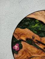 wooden wall decor and clock (7) Wooden wall decor and clock (7)