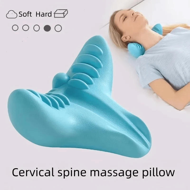 0 Main 1pc Cervical Traction Cervical Massage Pillow Muscle Relaxer Spine Massager Shoulder Neck Traction Correction