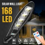 0 main led solar lights outdoor garden street light with motion sensor and remote control waterproof wall light for garage floodlight ed22247b bfcf 4ab4 a16d 97d7a4589181
