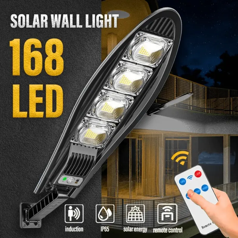 0 main led solar lights outdoor garden street light with motion sensor and remote control waterproof wall light for garage floodlight ed22247b bfcf 4ab4 a16d 97d7a4589181