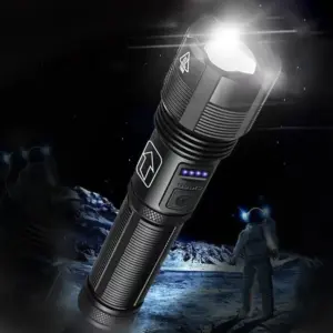 Waterproof Usb Rechargeable Glare Flashlight