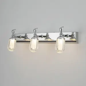 Homeko Silver Brushed Vanity Light