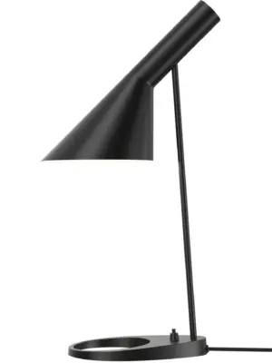 Layle - Asymmetrical table lamp made of metal with directional character