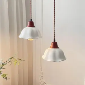 Homeko Flower Ceramic  LED Hanging Light