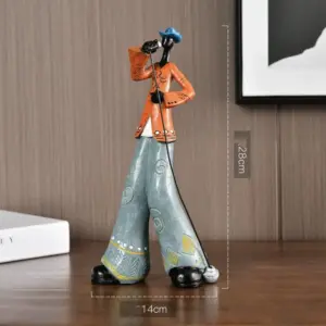 Vintage Band Resin Statues - MusiDecor - Retro Design - Handmade Statues
