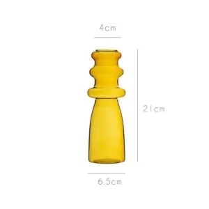 Scandinavian Threaded Shaped Vase