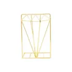 0 1 Pc Book Support Stand Creative Diamond Shaped Metal Bookends Desk Organizer Storage Shelf