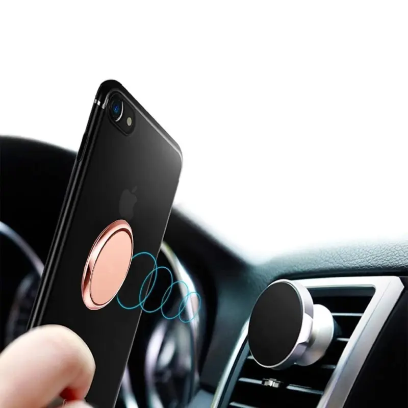 1 2PCS Magnetic Phone Holder Rotatable Luxury Metal Finger Ring Stand Desktop Mobile Phone Socket For 107bb436 e27a 4543 ae41 d3eb524c7e3e