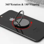 1 2PCS Magnetic Phone Holder Rotatable Luxury Metal Finger Ring Stand Desktop Mobile Phone Socket For 81f2788a 9071 483a afab 1557db0e2b92