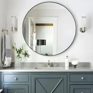 1/2 Light Modern Wall Lamp with Cylindrical Glass