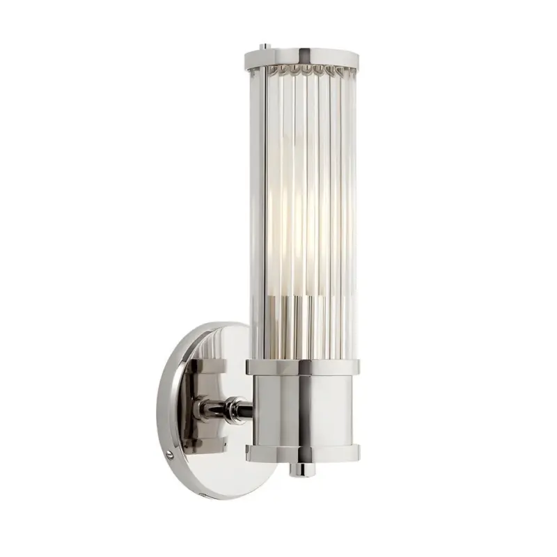 1 2 Light Modern Wall Lamp with Cylindrical Glass tag1