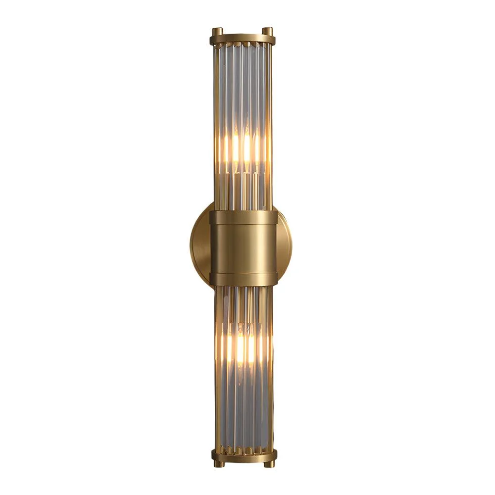 1/2 Light Modern Wall Lamp with Cylindrical Glass -  - #tag1#