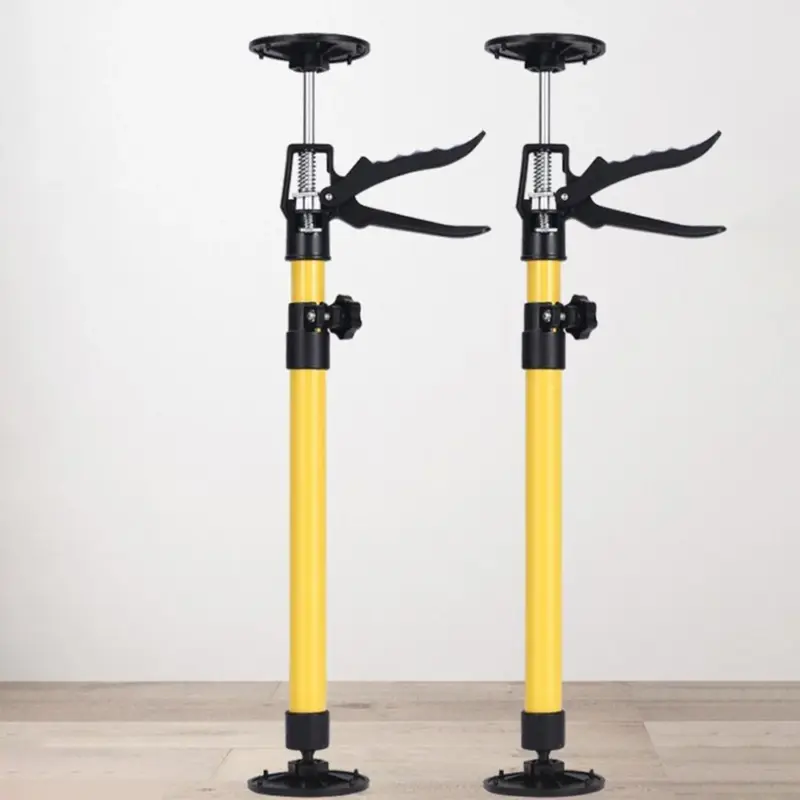 1 2pcs Cabinet Support Pole Steel Telescopic Adjustable Cabinet Jacks For Installing Cabinets Supports Up To 66 Lbs Per Rod tag1