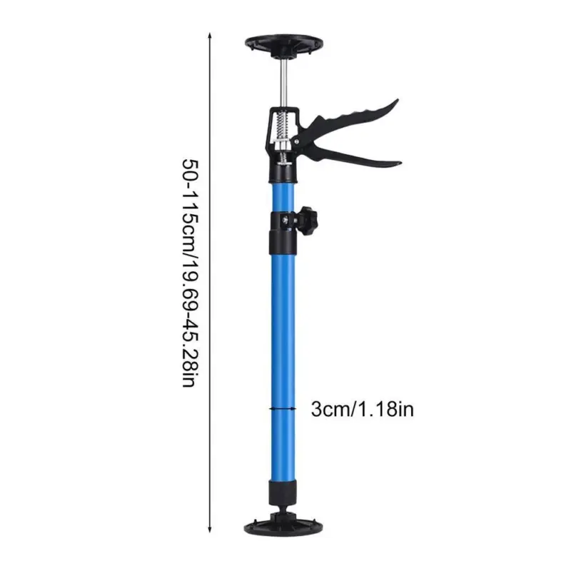 1 2pcs Cabinet Support Pole Steel Telescopic Adjustable Cabinet Jacks For Installing Cabinets Supports Up To 66 Lbs Per Rod tag1