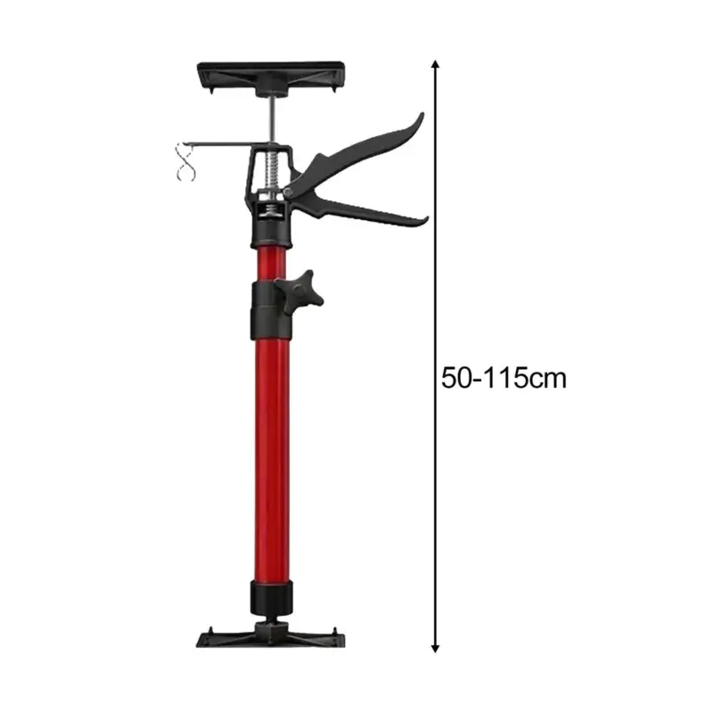 1 2pcs Cabinet Support Pole Steel Telescopic Adjustable Cabinet Jacks For Installing Cabinets Supports Up To 66 Lbs Per Rod tag1