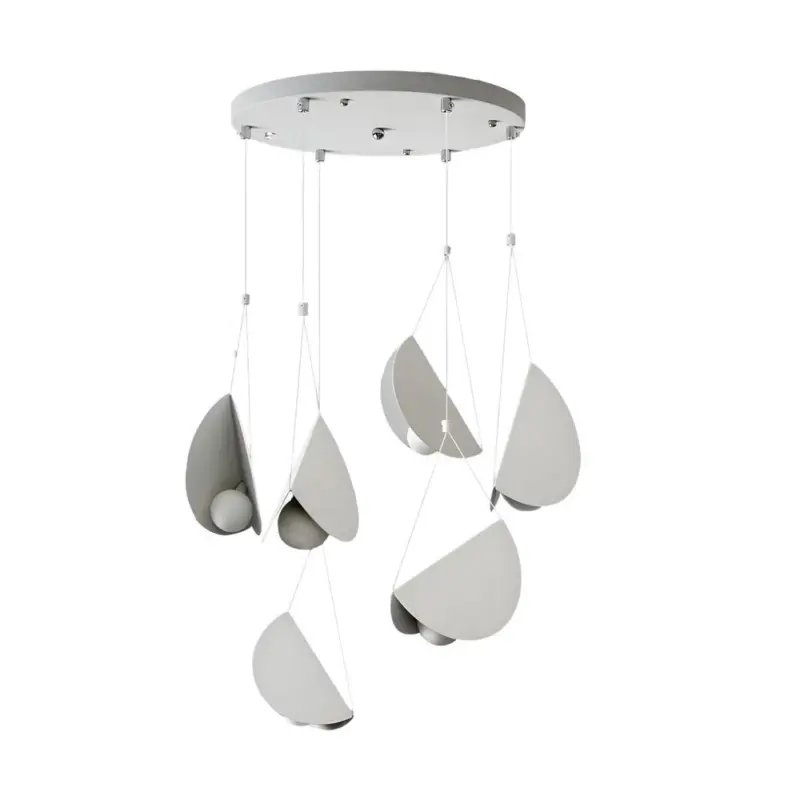 1 3 6 Light Minimalist Line White Glider Pendant Light tag1