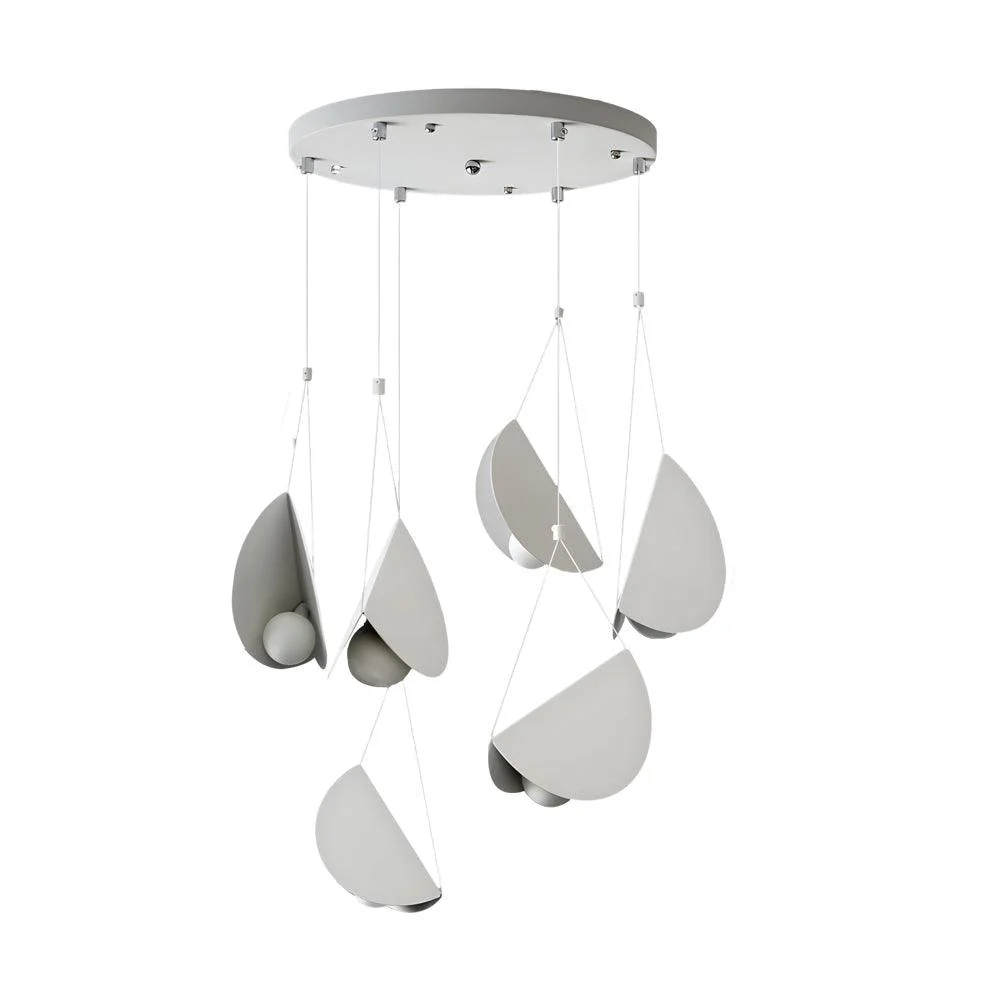 1/3/6-Light Minimalist Line White Glider Pendant Light -  - #tag1#