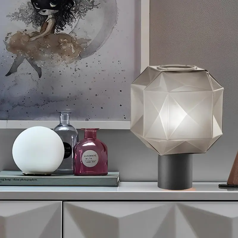 1-Light_Cubo_Table_Lamp_with_Smoke_Gray_Glass_Shade_-_-_tag1_-4115932 1 Light Cubo Table Lamp with Smoke Gray Glass Shade tag1