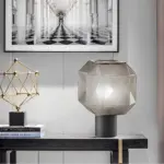 1-Light_Cubo_Table_Lamp_with_Smoke_Gray_Glass_Shade_-_-_tag1_-4115936 1 Light Cubo Table Lamp with Smoke Gray Glass Shade tag1