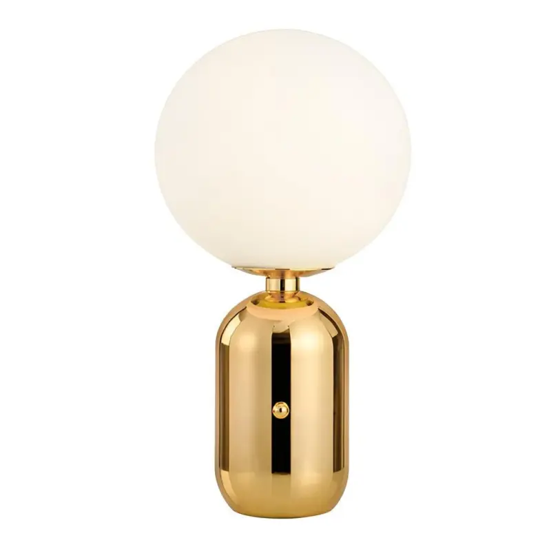 1 Light Handblown Aballs Table Lamp Electroplate Nordic tag1