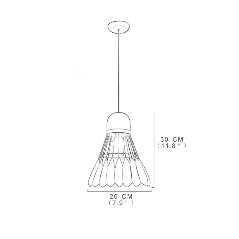 1 Light Industrial Pendant Lamp tag1