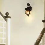 1-Light_LED_Outdoor_Wall_Lantern_with_Curved_Arm_-_-_tag1_-4116070 1 Light LED Outdoor Wall Lantern with Curved Arm tag1