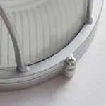 1 Light Retro Industrial Oval Round Outdoor Wall Lamp tag1