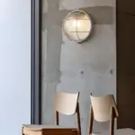 1 Light Retro Industrial Oval Round Outdoor Wall Lamp tag1