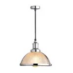 1-Light_Retro_Pendant_Lamp_with_Striped_Glass_Shade_-_-_tag1_-4116229 1 Light Retro Pendant Lamp with Striped Glass Shade tag1