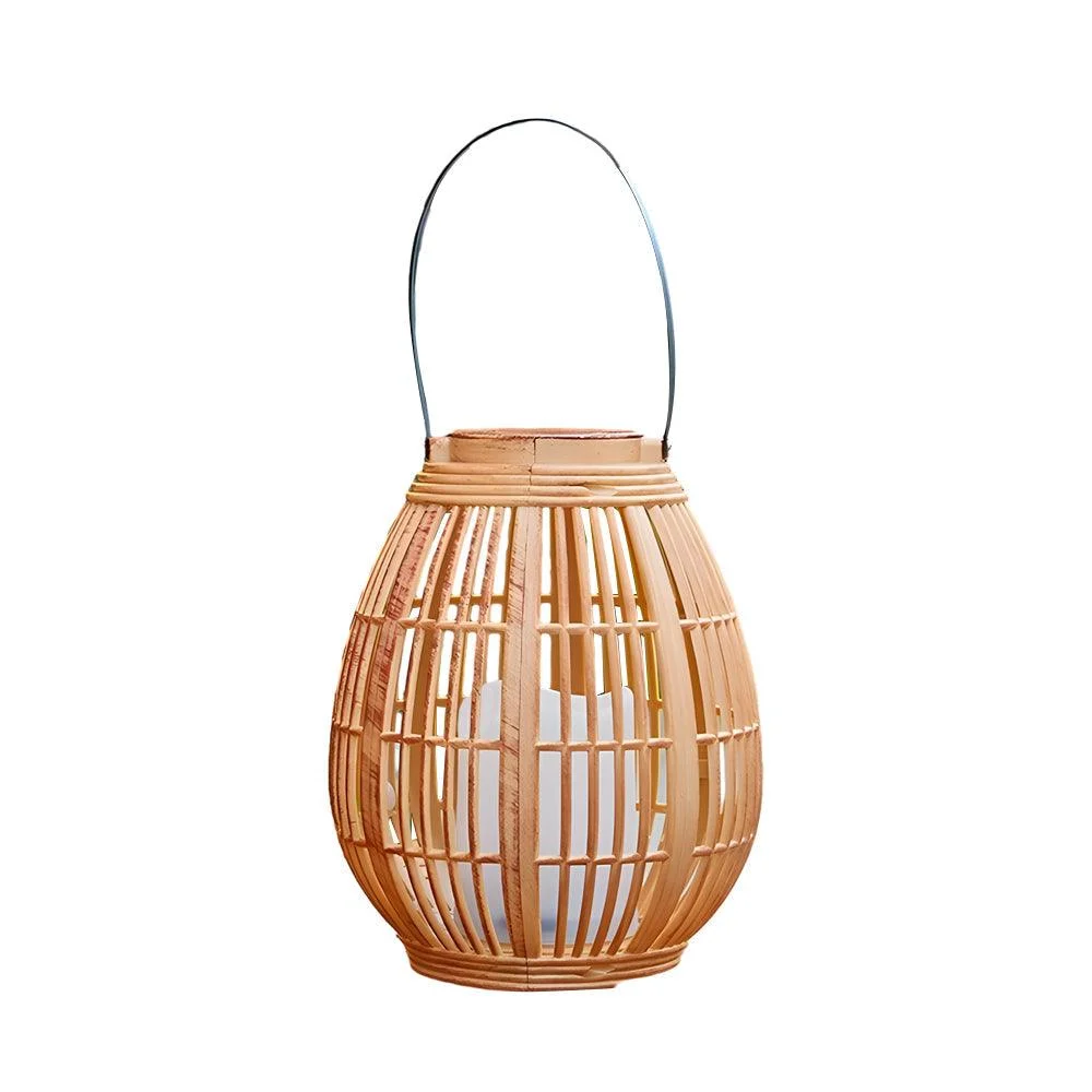 1-Pack Portable Waterproof Candle Holder Outdoor Solar Lanterns -  - #tag1#