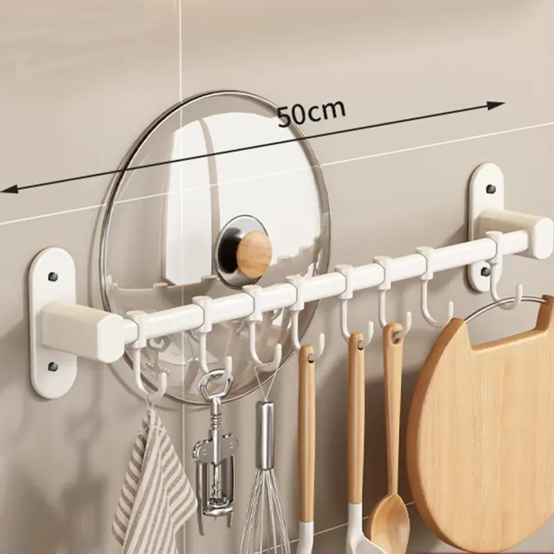 1 Stuk Opbergrek Voor Keukenapparatuur Zoals Potdeksel En Spatel Aan De Muur Gemonteerd Haakrek Multi Way.jpg 5d58b0a8 55f2 45ca b8ea 574f619746d0