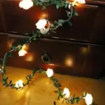 10 20 40leds Rose Flower led Fairy String Lights Battery Powered Wedding Valentine s Day Event 15441c97 6b36 4070 a378 fa5e651ae7f6
