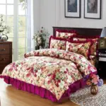 100 Cotton Soft Bedclothes Queen King size Bedding Sets Quilted Thick Bed spread Duvet Cover Bed ee16449b 26bc 4088 b583 d34efdfccf5a