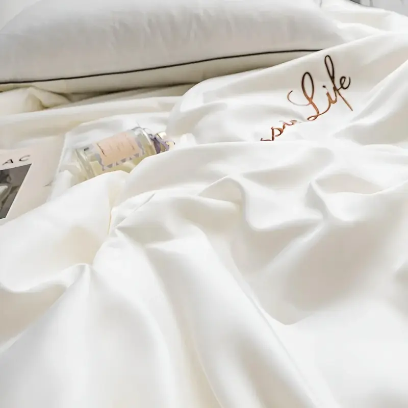 100 Gewassen Zijden Zomer Quilt Borduurwerk Gladde Ijskoeling Dekbed Voor Bed Zijdezachte Deken Zacht Koel Zomer.jpg bdb8fb1f 9c2e 48a3 b403 755f503ca115